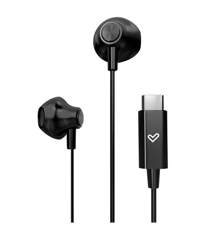 Energy Sistem Wired Earphones | EasyPods Type C | Built-in microphone | USB-C | Space