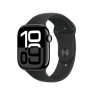 Apple Watch Series 10 | Smart watch | GPS (satellite) | Always-On Retina display | 46mm | Waterproof | Jet Black