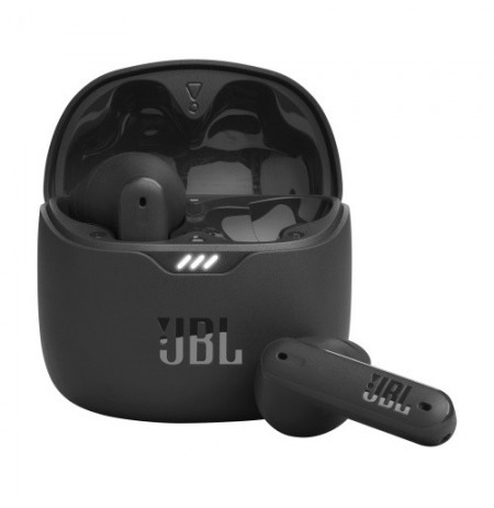JBL Tune Flex Belaidės ausinės Earbuds, Bluetooth, Juoda