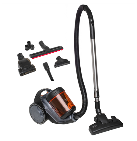 Adler Cyclone Vacuum Cleaner | AD 7065 | Bagless | Power 700 W | Dust capacity 1.6 L | Black/Red