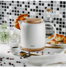 Adler Electric Kettle | AD 1304 | Electric | 1200 W | 1 L | Ceramic | 360° rotational base | White