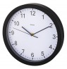 Hama 00186338 Wall clock Pure 25cm Quiet Black