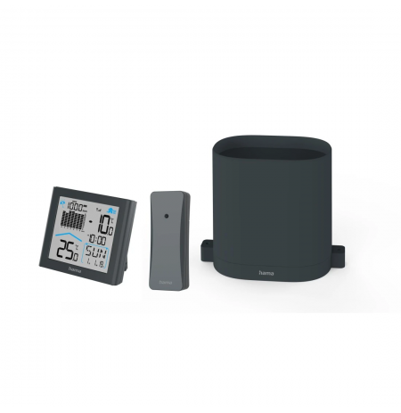 Hama 00186420 Weather Station With Pluviometer