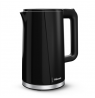 Tristar Double Walled Kettle | WK-3407 | Electric | 2200 W | 1.7 L | Plastic | 360° rotational base | Black