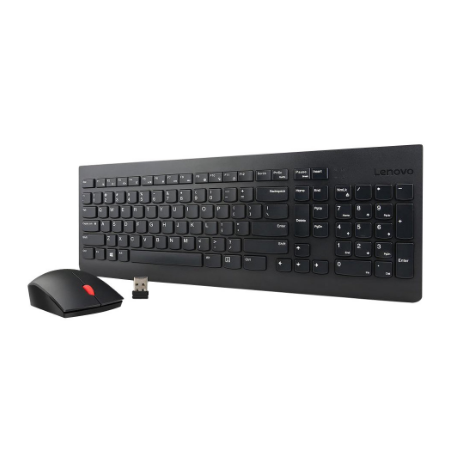 Lenovo Essential | Wireless Keyboard and Mouse Combo - Nordic | Keyboard and Mouse Set | Wireless | Nordic | Numeric keypad | Wi