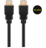 Goobay 60627 High Speed HDMI Cable with Ethernet, 4K/60Hz, Black | HDMI | 15 m