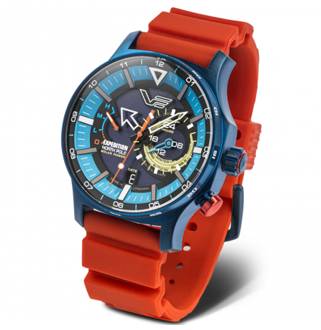 Vostok Europe Expedition North Pole-1 Solar Power VS57-595D736Le-Sil(RED)