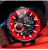 Vostok Europe Expedition Polar Sunrise VR42-595D734Le-Sil(RED)
