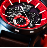 Vostok Europe Expedition Polar Sunrise VR42-595D734Le-Sil(RED)