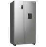 Gorenje Refrigerator | NRR9185EAXLWD | Energy efficiency class E | Free standing | Side by side | Height 178.6 cm | No Frost sys