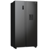 Gorenje Refrigerator | NRR9185EABXLWD | Energy efficiency class E | Free standing | Side by side | Height 178.6 cm | No Frost sy