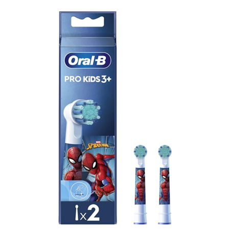 Oral-B Electric Toothbrush Heads | EB10-2 Kids Spiderman | Heads | For kids | Number of brush heads included 2