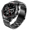 Išmanusis laikrodis su lietuvišku meniu Garett V14 Black steel