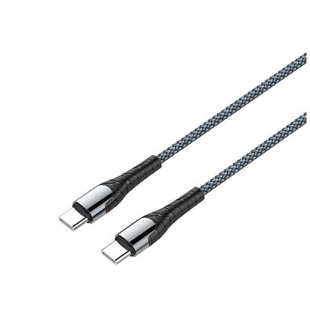 ColorWay Cable Type-C - Type-C (PD Fast Charging 65W) 3.0А, 1m | CW-CBPDCC040-GR