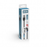 ColorWay Cable 3in1 (Lightning+MicroUSB+Type-C) Magnetic Rotation 540° 2.4А, 1m | CW-CBUU037-BK