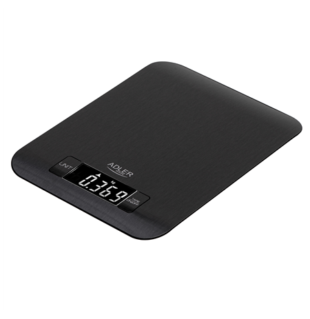 Adler Kitchen Scale | AD 3183b | Graduation 1 g | Black