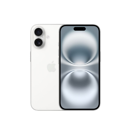 Apple iPhone 16 | White | 6.1 " | Super Retina XDR display | 2556 x 1179 pixels | A18 | Internal RAM 8 GB | 512 GB | Dual SIM | 