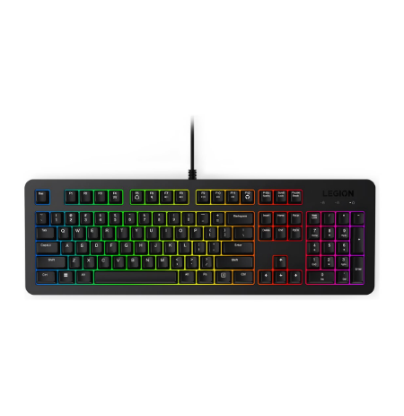 Lenovo Gaming Keyboard | Legion K310 RGB | Keyboard | Wired | US English | Black | USB 2.0 | Membrane