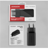 AXAGON GaN wallcharger 3x port (USB-A + 2x USB-C), 65W | ACU-DPQ65