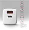 AXAGON Wallcharger 2x port (USB-A + USB-C), 20W | ACU-PQ20W