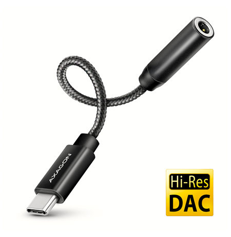 AXAGON | ADA-HC USB-C - HI-RES DAC Audio Adapter
