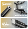 AXAGON | ADA-HC USB-C - HI-RES DAC Audio Adapter