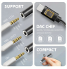AXAGON | ADA-HC USB-C - HI-RES DAC Audio Adapter