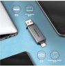 AXAGON Mobile USB 3.2 Gen 1 MINI card reader with USB-C and USB-A connectors | CRE-DAC
