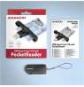 AXAGON Foldable pocket USB-A contact Smart/ID card reader | CRE-SMPA