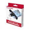 AXAGON Foldable pocket USB-A contact Smart/ID card reader | CRE-SMPA
