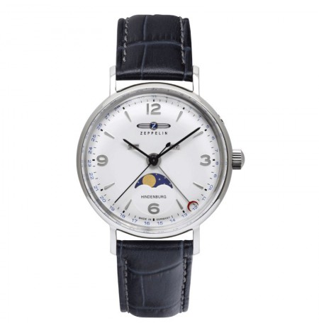 Zeppelin Hindenburg Moonphase Lady 8077-1