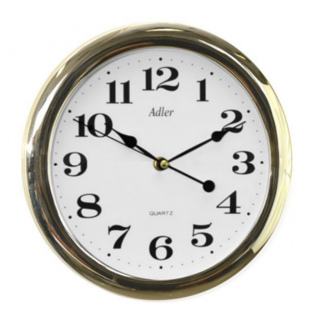 ADLER 30021 GOLD SHINING  Sieninis kvarcinis laikrodis