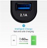 Car Charger 3100mAh Type-C USB 2.1A By SBS Black