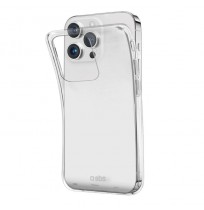 Apple iPhone 15 Pro Skinny Cover By SBS Transparent