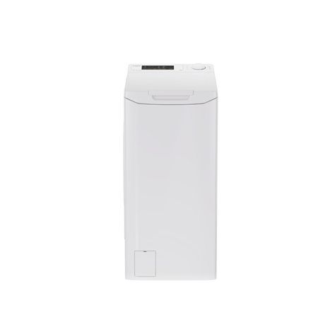 Candy Washing Machine | TCA273D3-S | Energy efficiency class C | Top loading | Washing capacity 7 kg | 1200 RPM | Depth 60 cm | 