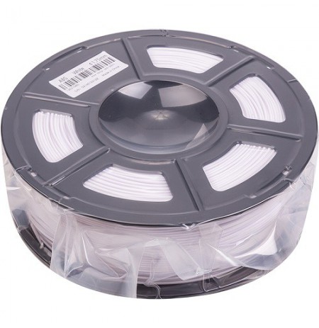 3D spausdinimo plastikas ABS, 1.75mm, 1kg, baltas