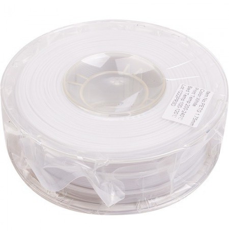 3D spausdinimo plastikas PETG, 1.75mm, 1kg, baltas
