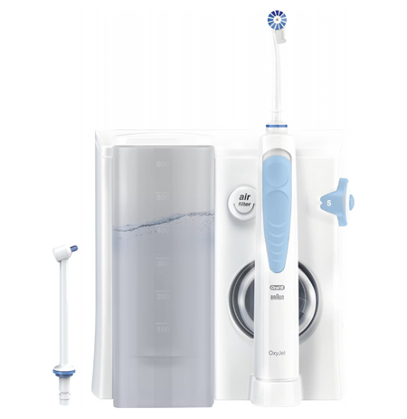 Oral-B Dental Irrigator | OxyJet MD20 | 600 ml | Number of heads 2 | White