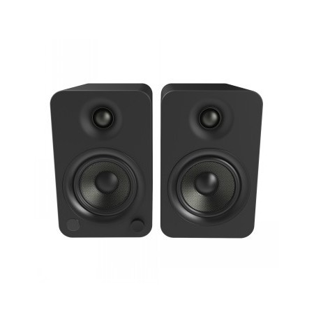 KANTO AUDIO 4" DRIVER - POWERED SPEAKERS WITH BLUETOOTH® AND PHONO PREAMP - MATTE BLACK (INCL. TYPE F & G POWER CORDS)