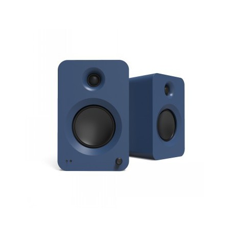 KANTO AUDIO 200W POWERED BOOKSHELF SPEAKERS WITH HDMI ARC, USB-C, AND BLUETOOTH 5.3 - MATTE BLUE, PAIR (INCL. TYPE C POWER CORD)