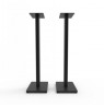 KANTO AUDIO 34" UNIVERSAL BOOKSHELF SPEAKER FLOOR STAND - BLACK (PAIR)