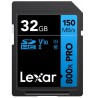 Lexar | Memory Card | Professional 800x PRO | 32 GB | SDXC | Flash memory class UHS-I
