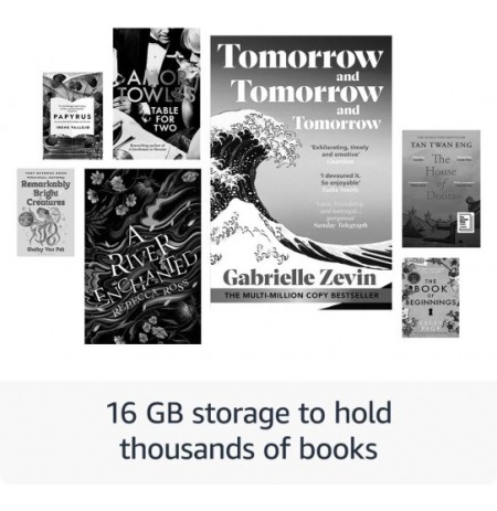 Amazon Kindle Elektroninė skaityklė 6'' 300ppi, 16GB, Without Ads, Black