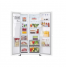 LG Refrigerator | GSLC40SWPE | Energy efficiency class E | Free standing | Side by side | Height 179 cm | Fridge net capacity 41