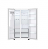 LG Refrigerator | GSLC40SWPE | Energy efficiency class E | Free standing | Side by side | Height 179 cm | Fridge net capacity 41