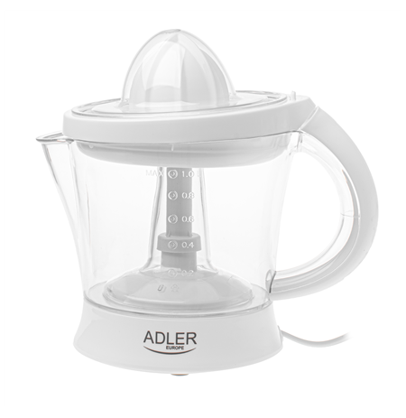 Adler Citrus Juicer | AD 4014 | Type Citrus juicer | White | 40 W | Number of speeds 1