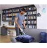 BLACK & DECKER | Vacuum Cleaner | NVC215WA-QW | Cordless operating | 7.2 V | Operating time (max) 10 min | Blue/Gray