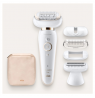 Braun Epilator | Silk-épil 9 Flex SES9006 | Number of power levels 2 | Wet & Dry | White