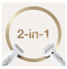Braun Epilator | Silk-épil 9 Flex SES9006 | Number of power levels 2 | Wet & Dry | White