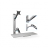 Digitus | Wall mount | Workstation | Adjustable Height, Tilt, Swivel | 27 " | Maximum weight (capacity) 6 kg | Silver